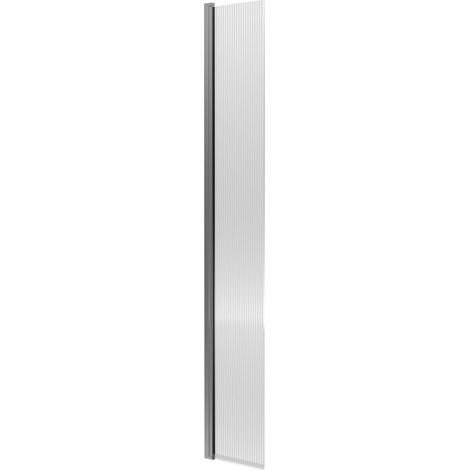 1850 x 300 x 8mm Fluted Hinged Screen