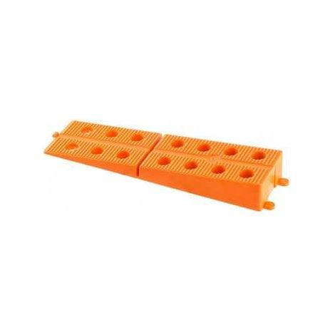 Sachet de 25 Cales Crantées 170mm sécables pour calage