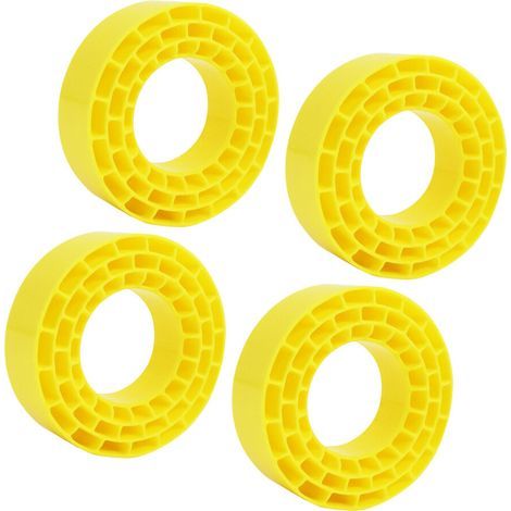 Le pneu en Silicone insère une doublure de conception-Jaune