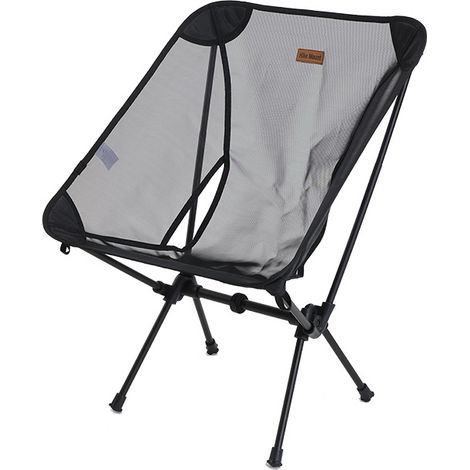 chaise lune aerée en aluminium exterieur pliante pour camping et loisirs leger pour plage et peche portable avec sac de rangement (1/4)