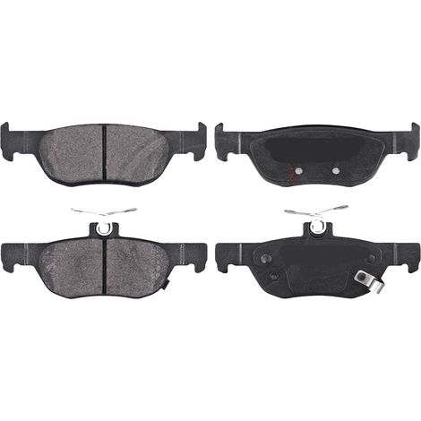 KIT PASTIGLIE FRENO ANTERIORI compatibile con MAZDA 3 2 VOLUMI/CODA SPIOVENTE (BP) / PASTIGLIE FRENANTI AUTO OEM 35304, / SOSTITUZIONE DIRETTA / BASSA POLVERE / SILENZIOSO (1/4)