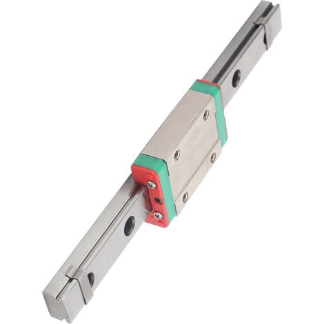 Coulisse linéaire miniature MGN12H-150-1R en acier inoxydable, rail de guidage linéaire de précision, glissière compacte 150mm pour impression 3D et CNC. (1/5)