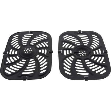 2x griglie 226mm per friggitrice ad aria Ariete Kenwood MasterPro Double 4625 HFM73 BGMP-9175 (1/2)
