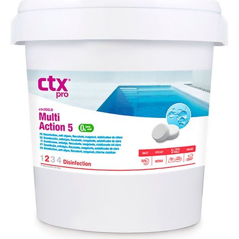 CTX-393.0 MultiAction 5 Tabletas 250 g 25 kg – 0 % Ácido Bórico