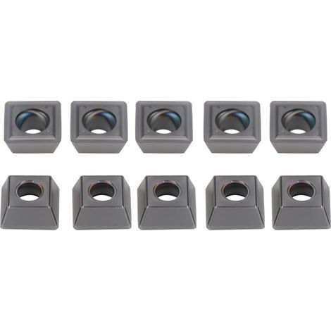10Pcs CNC Insert Cemented Carbide Lathe Turning Tool Blade SPMG090408‑TG LF6018 Industrial Tool (1/5)