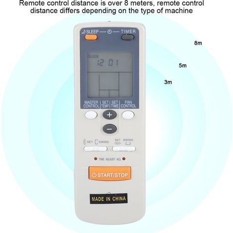 Universelle Fernbedienung mit intelligenten Funktionen für Fujitsu AR-JW1 und AR-JW2 Klimaanlagen. (1/5)