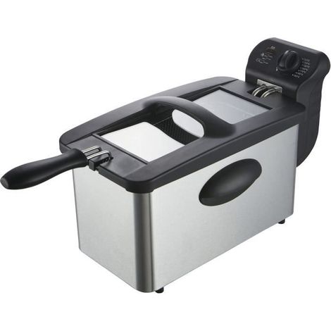 Continental Edison CERFR3IN2 freidora inox 3L 2000W (1/5)
