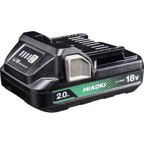 HiKoKi 18V Schiebesitz-Akkupack BSL1820M mit 2,0 Ah Akku-LED-Anzeige 377796