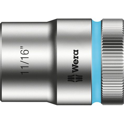 Wera 8790 HMC Zyklop-Steckschlüsseleinsatz mit 1/2"-Antrieb, 11/16" x 37 mm (1/5)