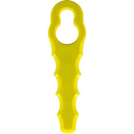 YMYNY 50er-Pack Ersatzklingen, kompatibel mit Ryobi-Fadentrimmer, doppelt gezahnte Klingenköpfe RAC155 RAC157 RAC158 (1/4)