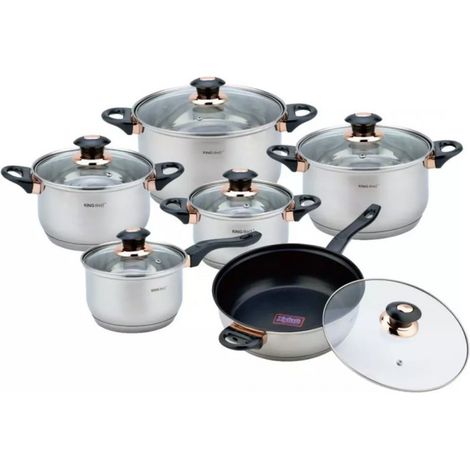 JUEGO DE COCINA KINGHOFF KH-1767 DE 12 PIEZAS (1/5)