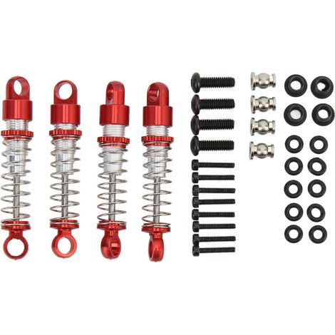 Metallstoßdämpfer vorne und hinten für RC Xiaomi Jimny XMYKC01CM 1/16, verbesserte rote Teile (1/5)