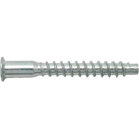 Vis stoker 5x50 mm galvanisées tête hexagonale filetage spécial (1/2)