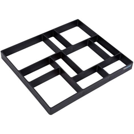 Jeffergarden Moule de pavage en béton de jardin bricolage pour les améliorations extérieures des allées de chaussée