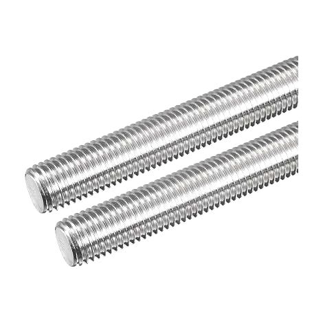 Threaded Rod Fully Threaded Bar M16 x 150mm 2mm Thread Pitch 304 Stainless Steel Straight Hand Thread Rods Bar Studs (1/5)