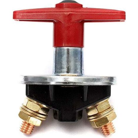 12V–60V 200A Batterietrennschalter mit 300A Spitzenstrom, Hauptleistungsschalter für Pkw, Lkw, Boot, M10-Anschluss (1/4)