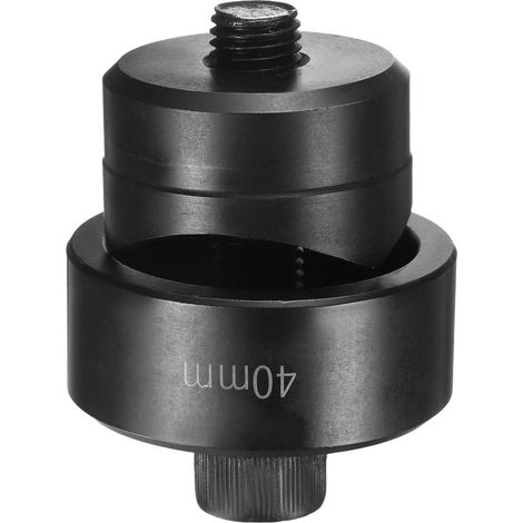 Perceuse À Tôle Poinçon Trou 40mm Acier À Roulement Noir (1/5)