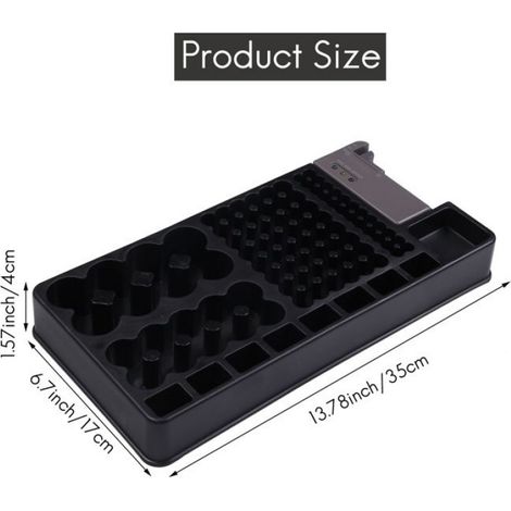 Support de Batterie de Stockage Organisateur Avec Testeur - Batterie Rack Detenteurs Case Box Y Compris Checker Batterie Aaa Aa C D (1/5)