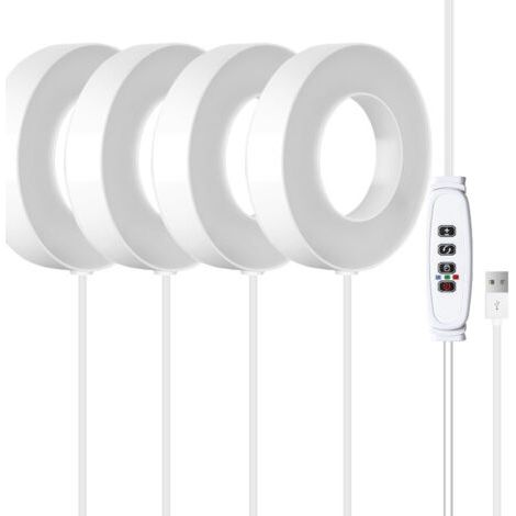 Lampe de Croissance LED Spectre Complet avec Minuterie Automatique (3/9/12H), 10 Niveaux de Luminosité & 3 Modes - Plantes d'Intérieur (1/5)