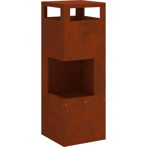 Maison Exclusive - Focolare Marrone 35 x 35 x 100 cm