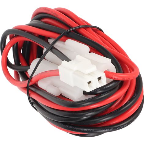 Câble d'alimentation CC pour autoradio Kenwood TK7180, TK8180, TK7302, TK8302, TK7360, TK8360 et NX 820 (3 m, 12 V) (1/5)