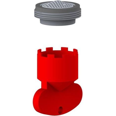 Pièce de rechange pour régulateur de jet avec accessoires, pour 51102