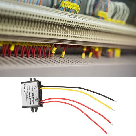 Module d'alimentation CA/CC convertisseur abaisseur 12 V/24 V CA vers 5 V CC (1/5)
