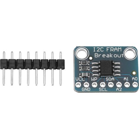 MB85RC256V Memoria FRAM non volatile I2C da 32 KB su scheda breakout FR2 I2C.