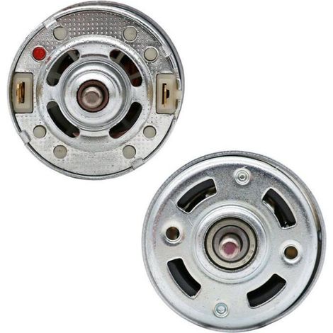 Moteur 775 - Arbre Rond 5 mm - 24 V 7000 Tr/Min - Refroidissement Par Ventilateur - Pour Outils Électriques Et Bricolage - 1 Pièce (1/4)