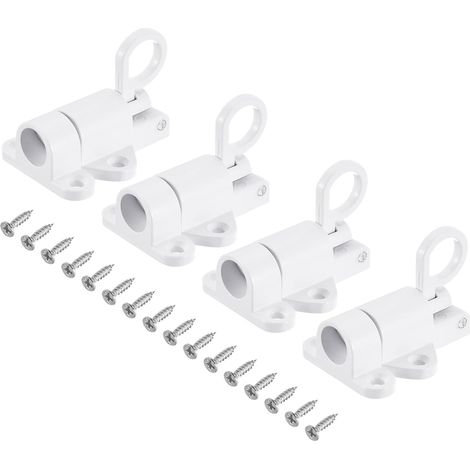 Federbelasteter Riegelstift, 4 Stück - Automatischer Federriegel aus Aluminiumlegierung mit (1/5)