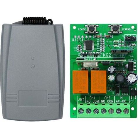 Interrupteur Intelligent Wi-Fi pour Portail Coulissant de Garage Compatible Tuya (1/4)