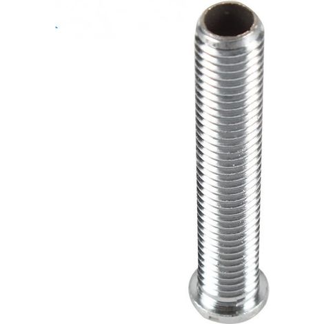 1 pièces accessoires de fixation à montage métallique à vis étendu crépine de vidange d'évier adapté aux éviers épais en granit, M12 70mm (1/4)