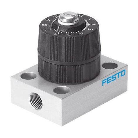 Festo GRPO-70-1/8-AL riduttore di pressione nero
