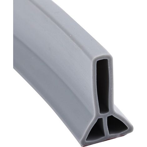 Water Barrier - Silicone Shower Threshold Strip - 50 to 300 cm Length - 30 mm or 50 mm Height - For Curbless Showers Bathrooms Kitchens - 1 Piece (1/4)