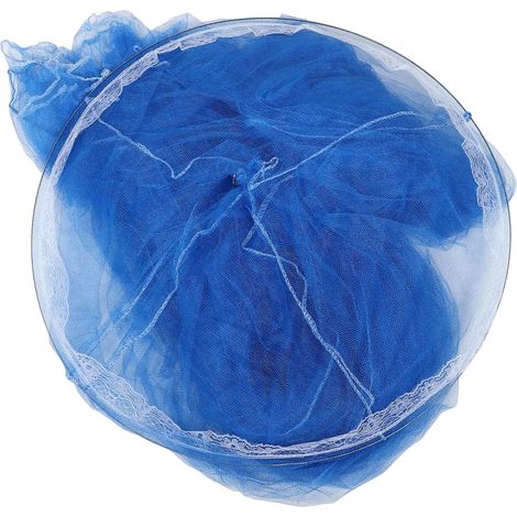 Rideau de lit suspendu pour filles, moustiquaire ronde en (1/5)