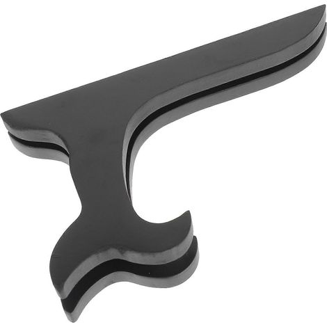 Présentoir à gâteaux en bois noir pour le rangement, étagère de table (1/5)