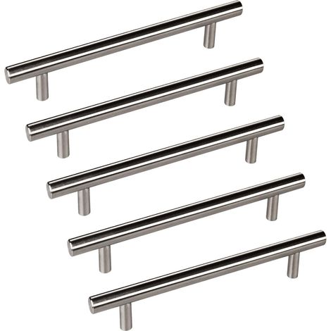 SO-TECH - Poignée de meuble - Entraxe 160 mm - L220 mm - Pour cuisine, salle bain, armoire, commode, tiroir (1/4)
