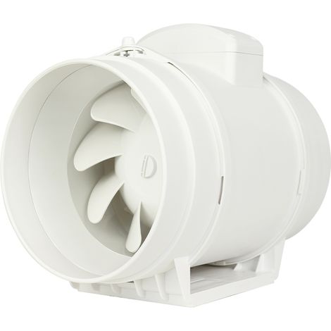 Extractor de aire en línea Bilake para conducto circular / tubular de 200mm 95/120W (1/5)