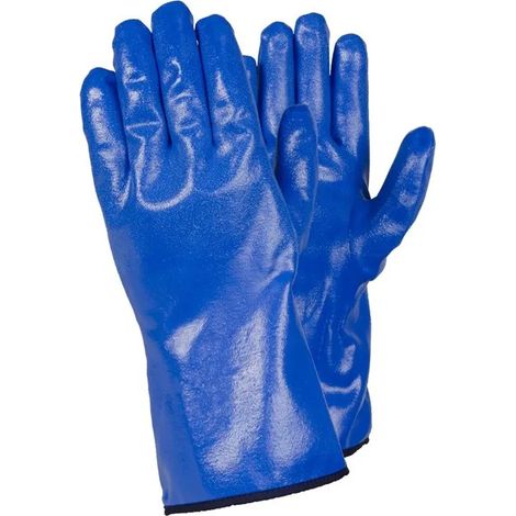 Gants de travail Tegera 7350 protection chimique doublure hiver
