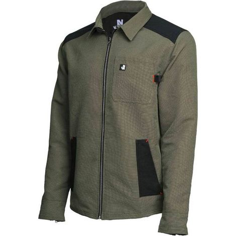 Surchemise de Travail Very - Taille S - Kaki - Résistant et Confortable - D-Work