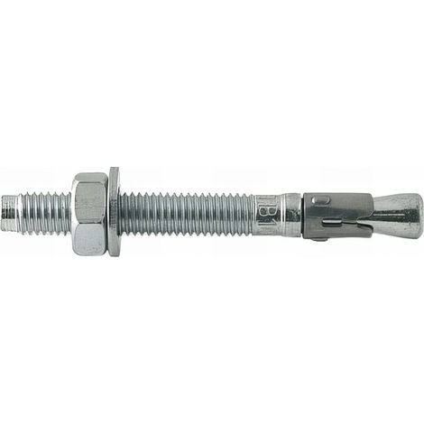 50 Goujons DAncrage - Opt7 - Acier zingués - diamètre 12 mm - Longueur 100 mm