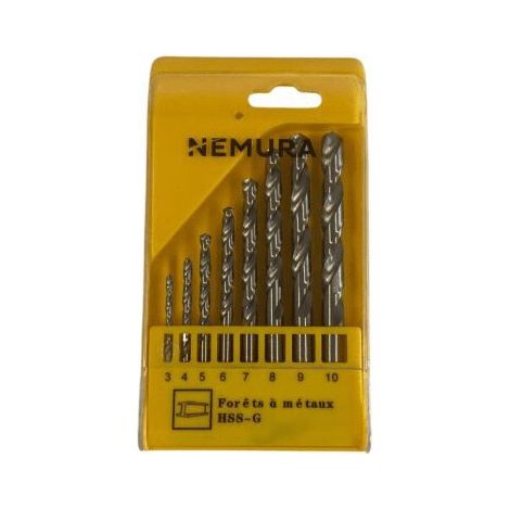 HSS-G 8-teiliges Metallbohrer-Set - HSS-G 8-teiliges Metallbohrer-Set - HSS-G 8-teiliges Metallbohrer-Set (1/2)