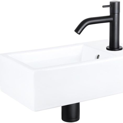 Differnz Lave-mains Blanc H11.5xl40xL22cm (1/5)