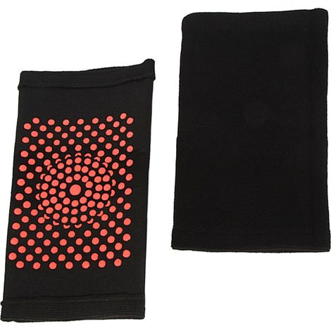 Genouillère Chauffante - Protection Thermique En Armoise - Soulagement Douleurs Articulaires - Hiver Sport Travail - Lot De 1 (1/2)