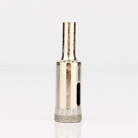 Scie cloche diamantée de 14 mm : outil indispensable pour percer le verre, le carrelage, le granit et le marbre. (1/5)