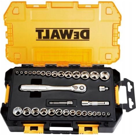 DeWalt DWMT45034 Satz von 34 Stecknüssen aus Metall (1/3)