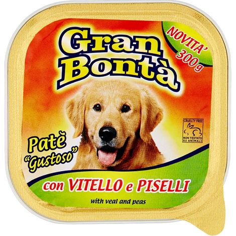 GRAN BONTA' - PATE' CON VITELLO E PISELLI 300GR