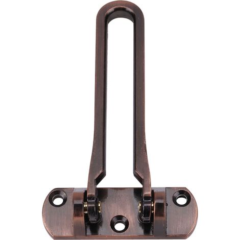 Verrou antivol, pêne dormant antivol, loquet de porte, verrou de porte, verrou de sécurité pour hôtels et maisons d'hôtes (1/4)