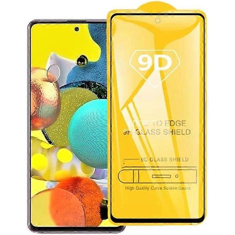 Protection d'écran en verre trempé 9D avec adhésif intégral pour Samsung Galaxy A53 (1/5)