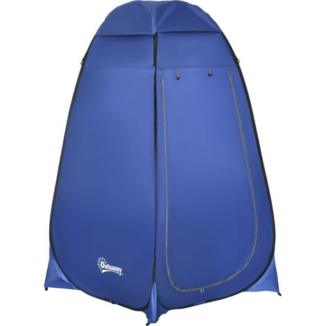 Tente de douche pliable, cabine de toilette portable avec sac de transport, fenêtre, cabine de change mobile, tente WC, cabine de change privée, tente jetable, tente de rangement pour le camping et la